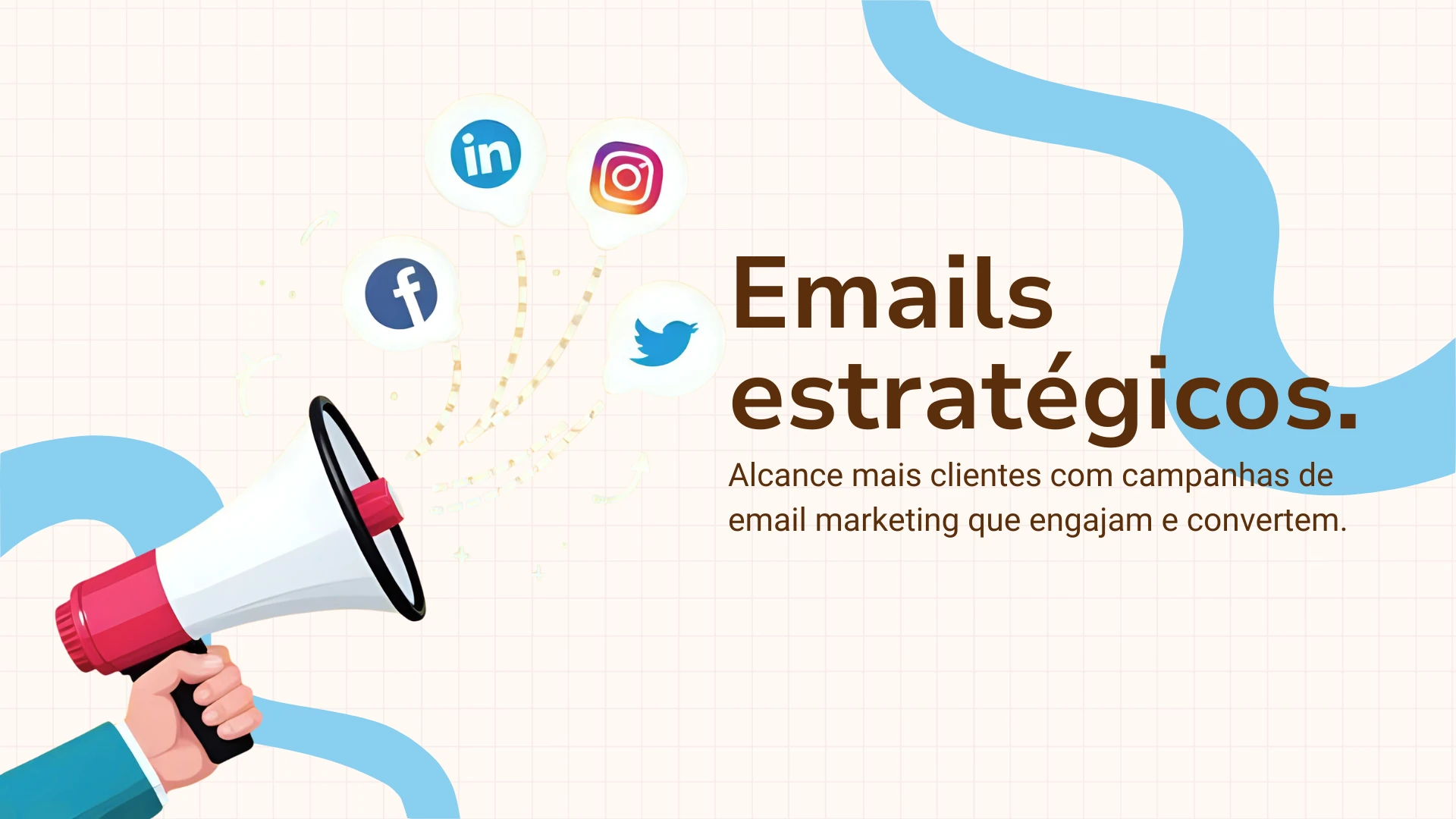 Banner de email marketing